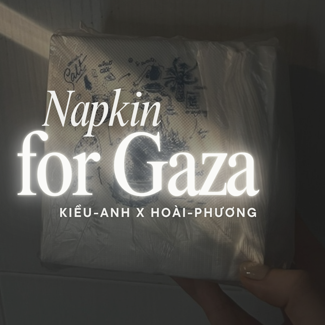 Napkin for Gaza Hoai-Phuong Kieu-Anh